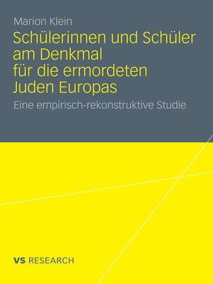 cover image of Schülerinnen und Schüler am Denkmal für die ermordeten Juden Europas